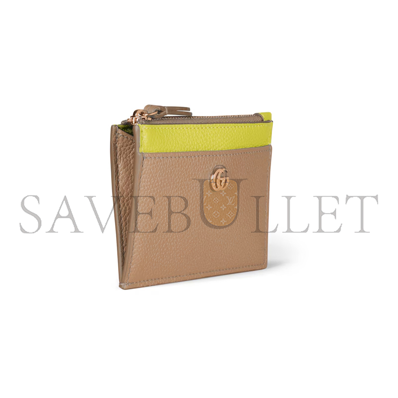GUCCI GG MARMONT ZIP KEY POUCH 837966 (12*8.5cm) GUCCI GG MARMONT ZIP KEY POUCH 837966 (12*8.5cm)
